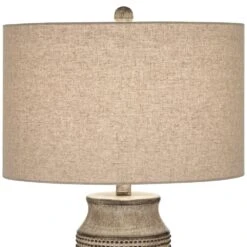 Pacific Coast Lighting Leona Table Lamp In Grey -Home Decoration Series 65024879 3