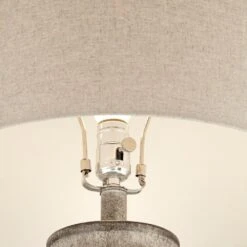 Pacific Coast Lighting Leona Table Lamp In Grey -Home Decoration Series 65024879 6