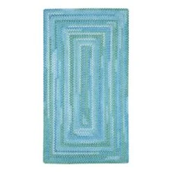 Capel Sailor Boy 0470-400 7'6" Concentric Square Dee Blue Sea Kids Rug